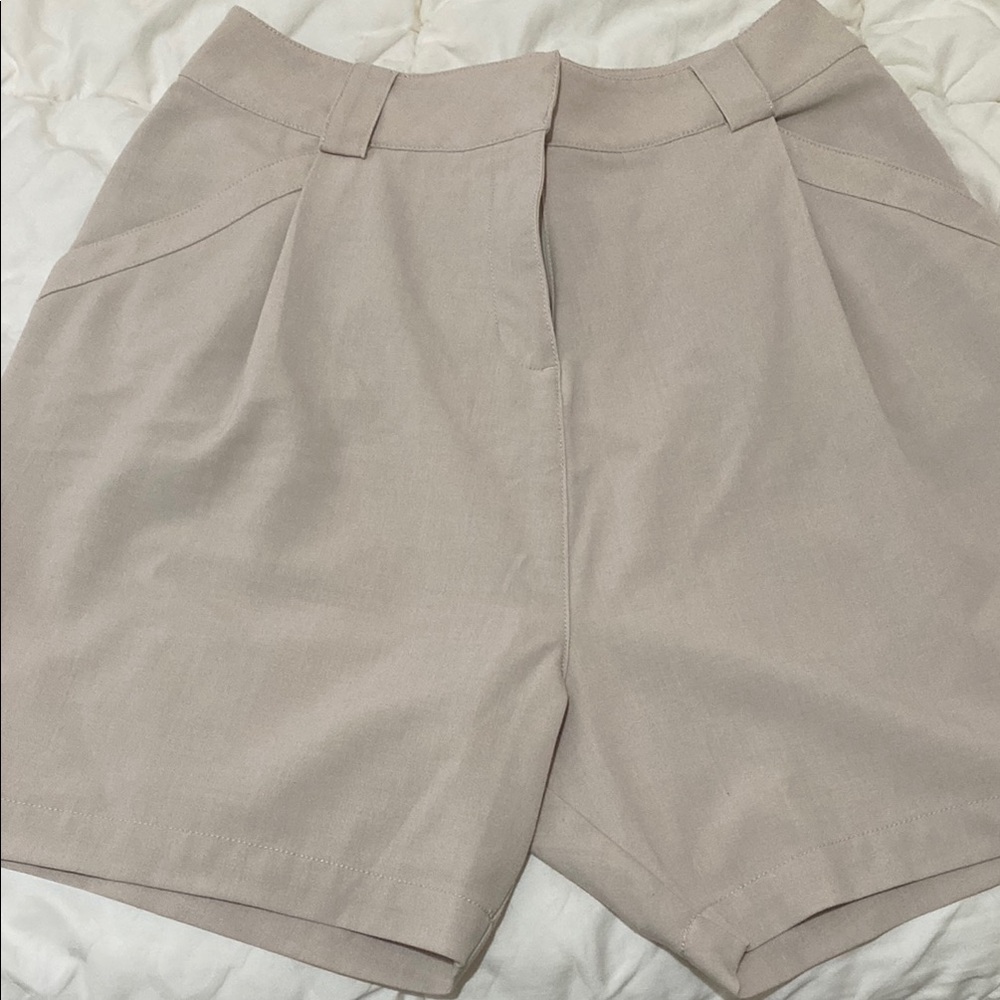 Guess Tan High Waist Shorts